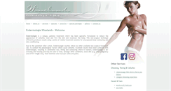 Desktop Screenshot of endermologiewinelands.co.za